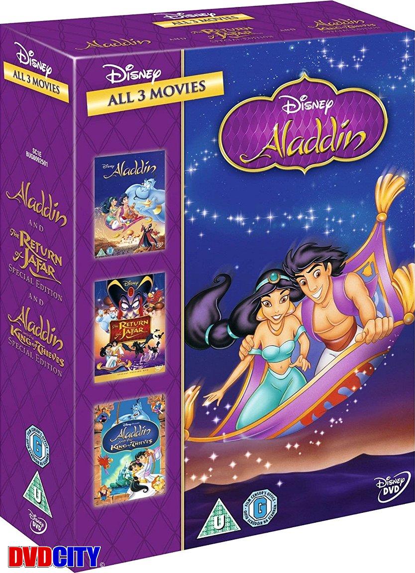 Aladdin Trilogy (Triple Pack) - Dvdcity.dk