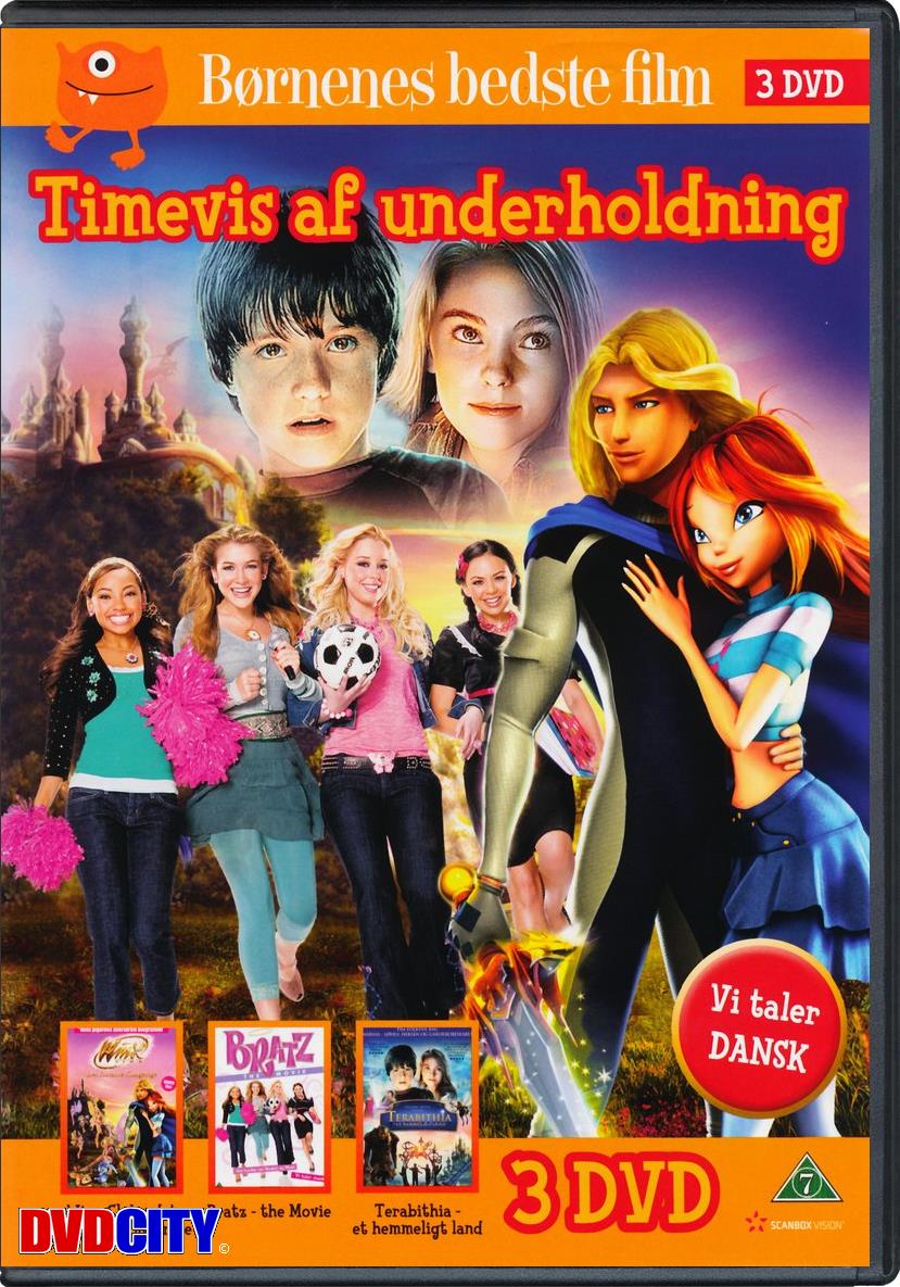 B Rneboks Bratz Terabithia Winx Club Det Fortabte Kongerige