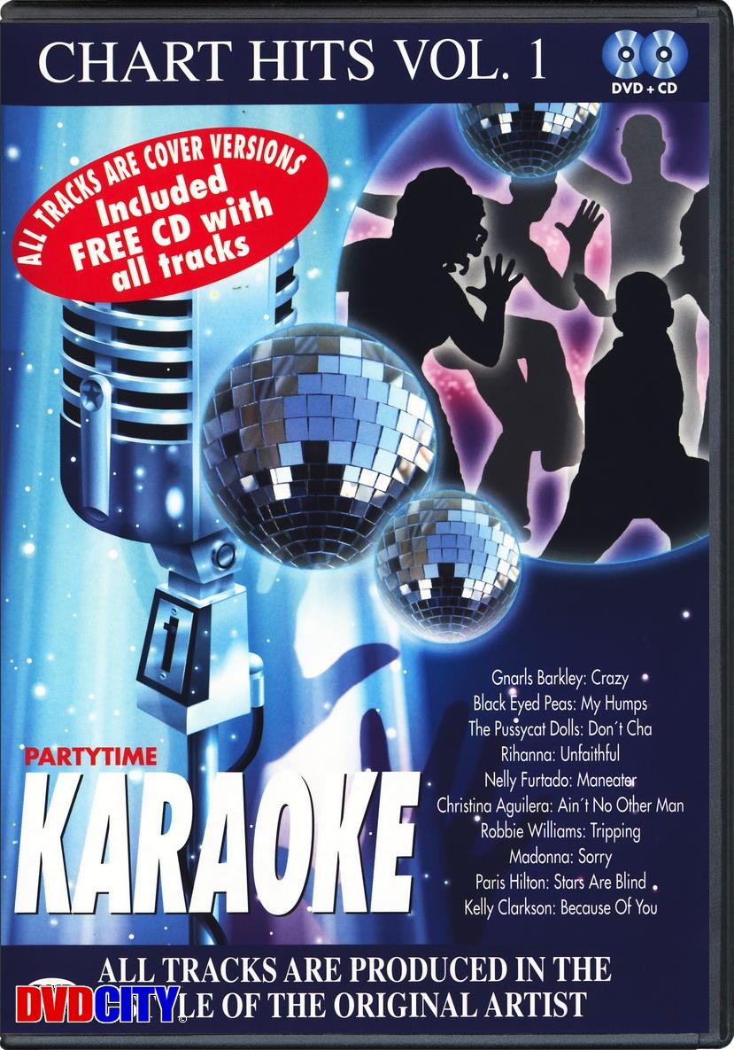 Karaoke Partytime - Chart Hits Vol. 1 - Dvdcity.dk