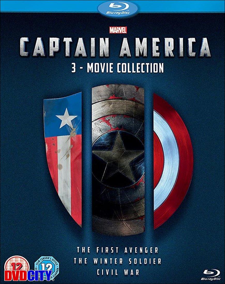 Captain America 1-3 (Triple Pack) - dvdcity.dk