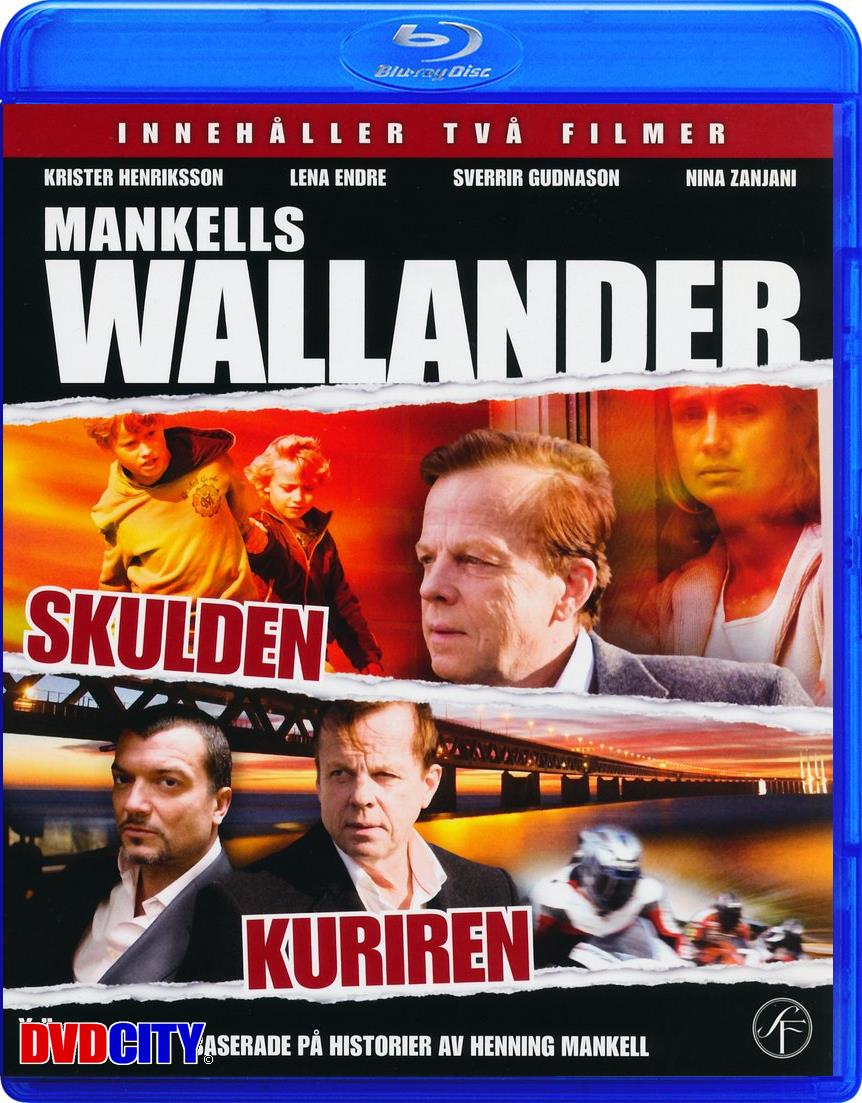 Wallander Skulden Kuriren Double Pack Dvdcity Dk