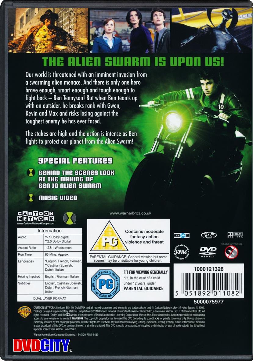 Ben 10: Alien Swarm Blu-ray