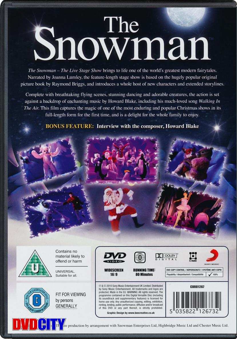 Snowman, The - The Live Stage Show (1998) - Dvdcity.dk