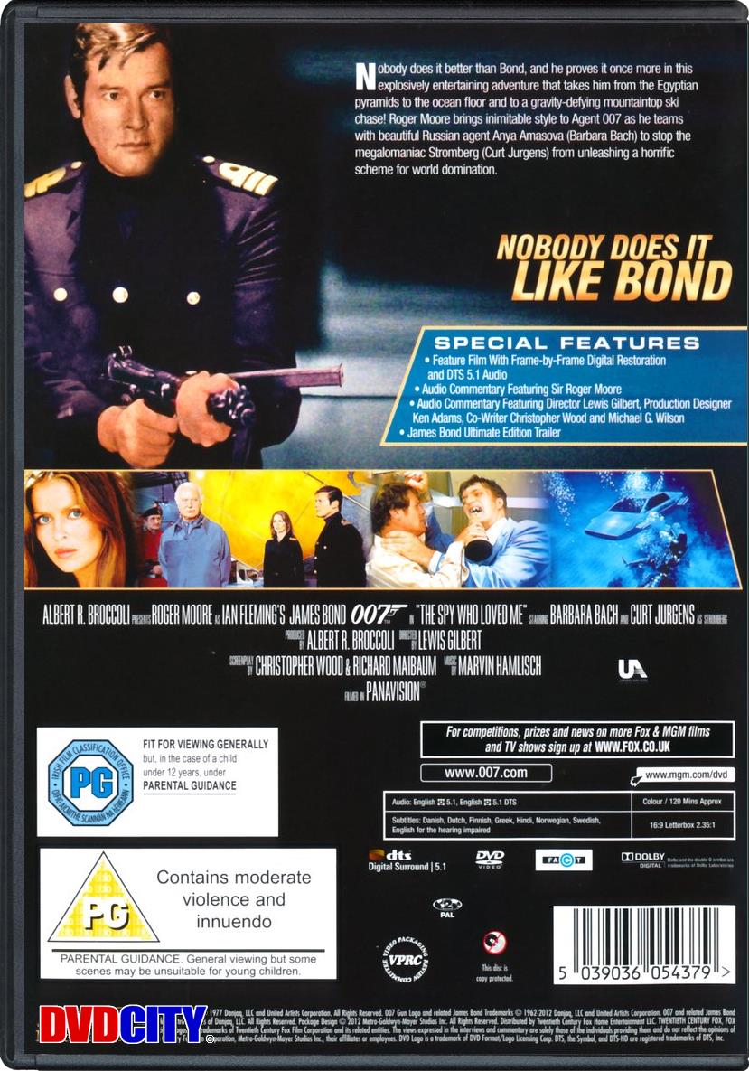 James Bond Spionen Der Elskede Mig 1977 Dvdcity Dk