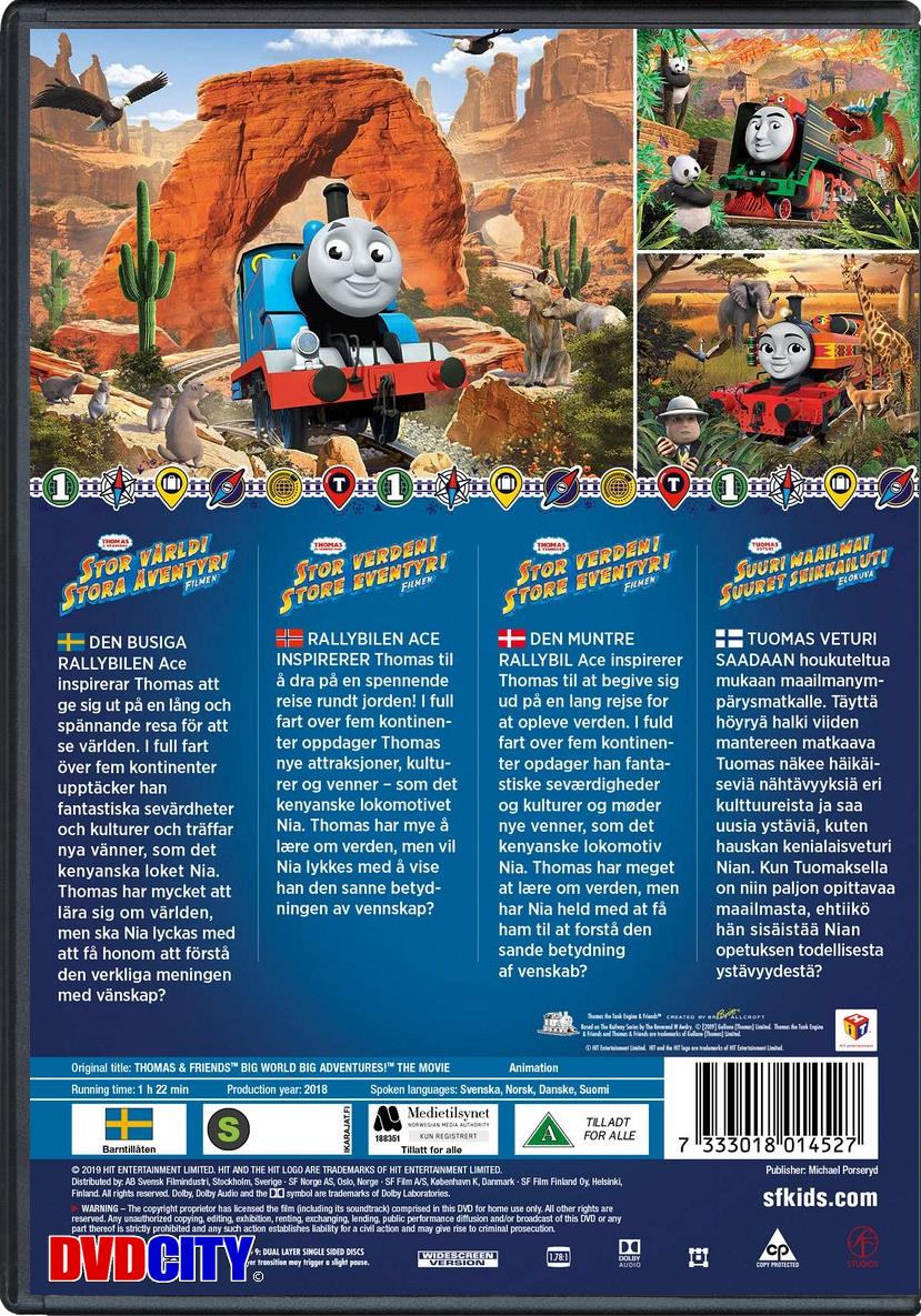 Thomas & Friends - Big World! Big Adventures! The Movie (2018) - Dvdcity.dk