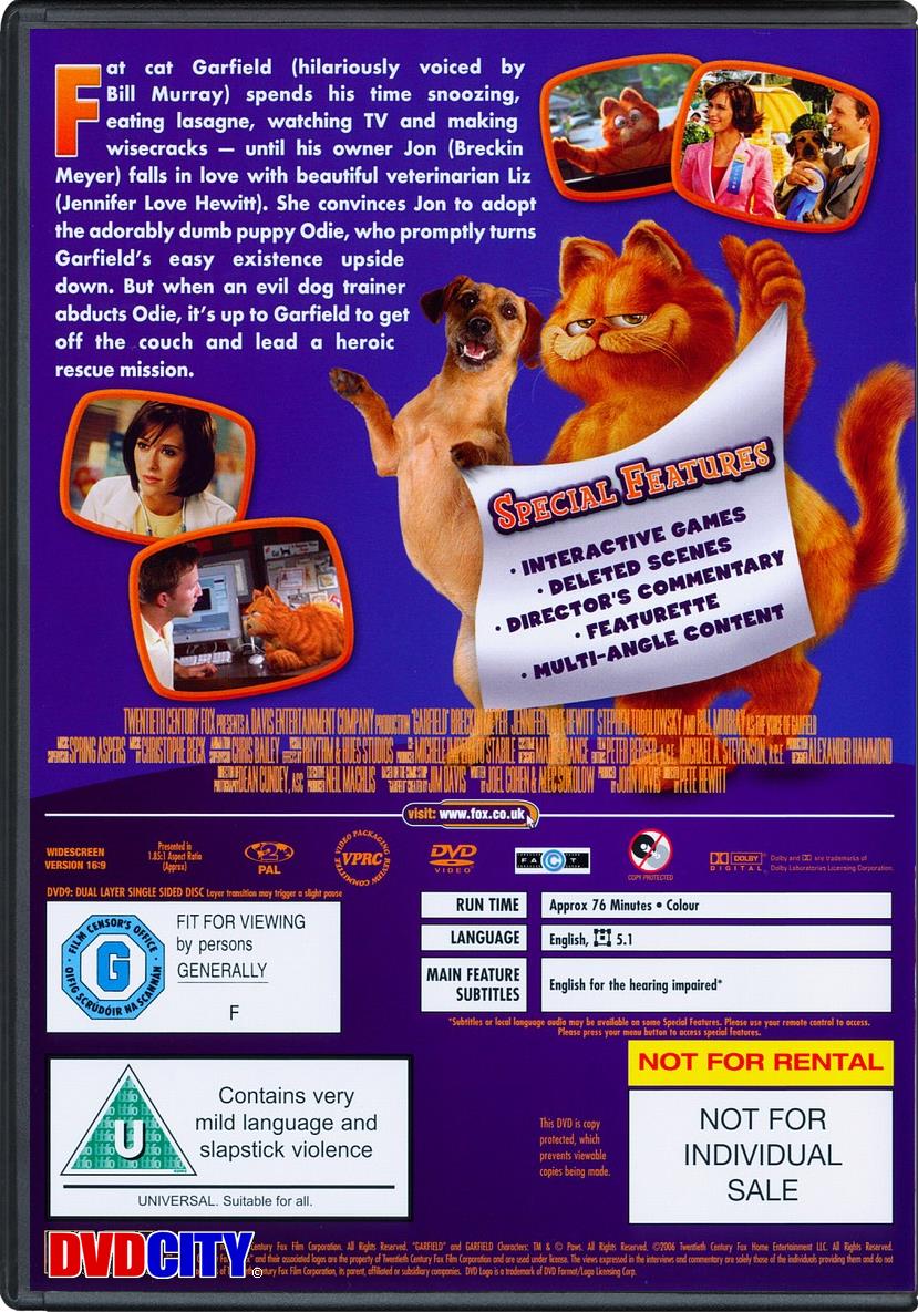 Garfield - The Movie (2004) - dvdcity.dk