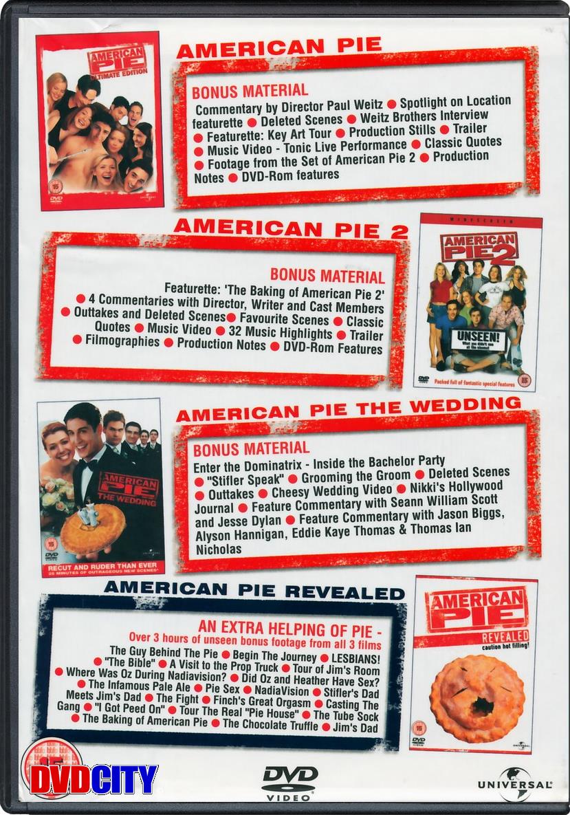 American Pie The Treesome Triple Pack Dvdcity Dk