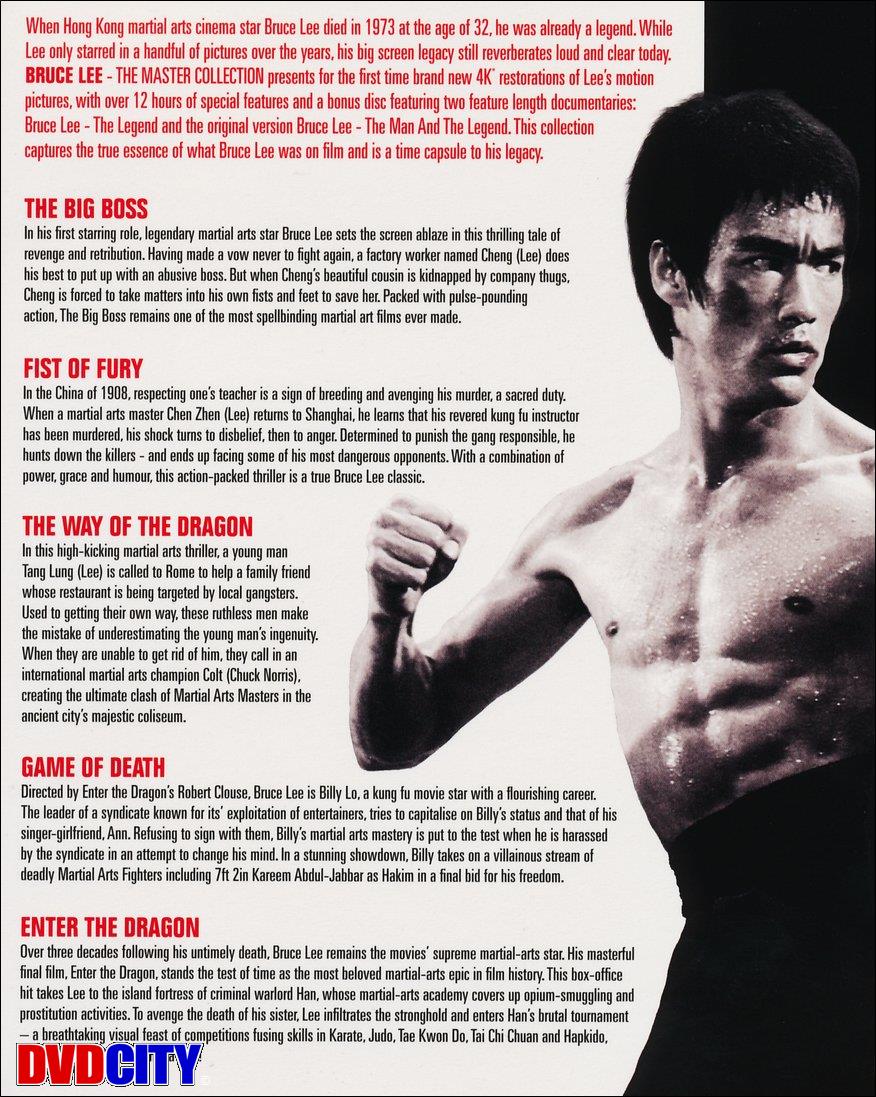 bruce lee the master collection