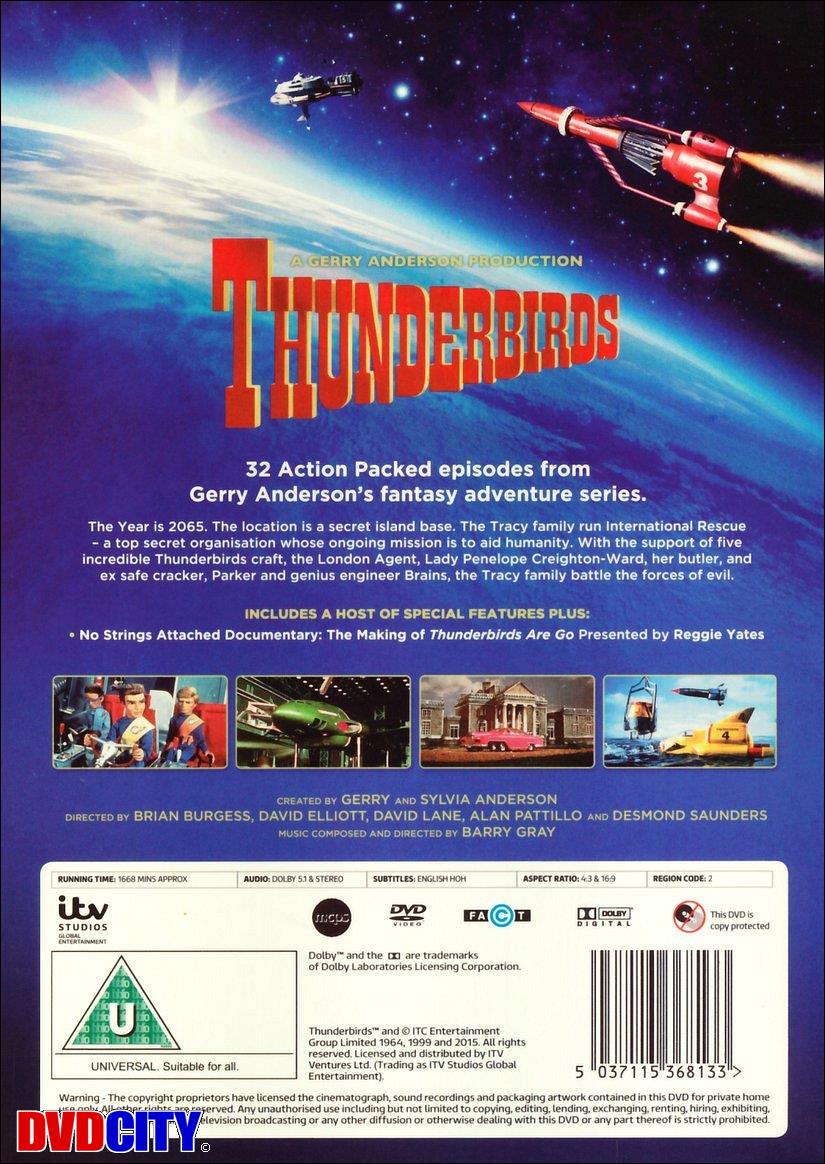 Thunderbirds - The Complete Collection - Dvdcity.dk