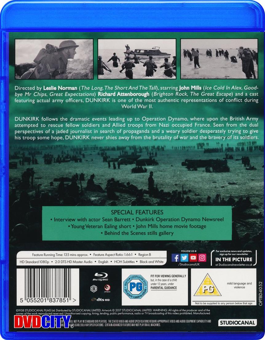 Dunkirk 1958 dvdcity.dk